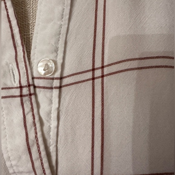 EUC Abercrombie & Fitch Super Soft “BoyFriend” Style Blouse. Size Medium - Picture 4 of 13